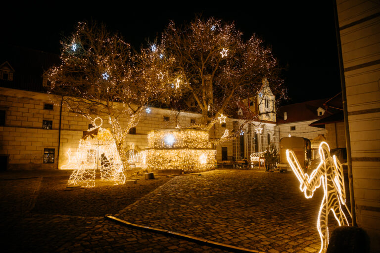 světelný park Český Krumlov Story of Lights